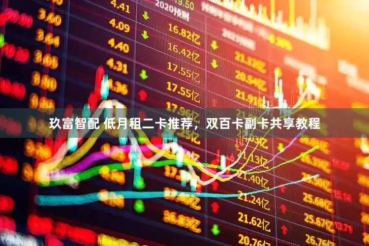 玖富智配 低月租二卡推荐，双百卡副卡共享教程